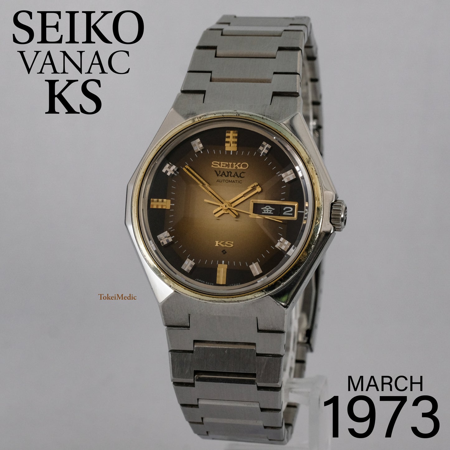 1973 Seiko Vanac KS 5626-7180