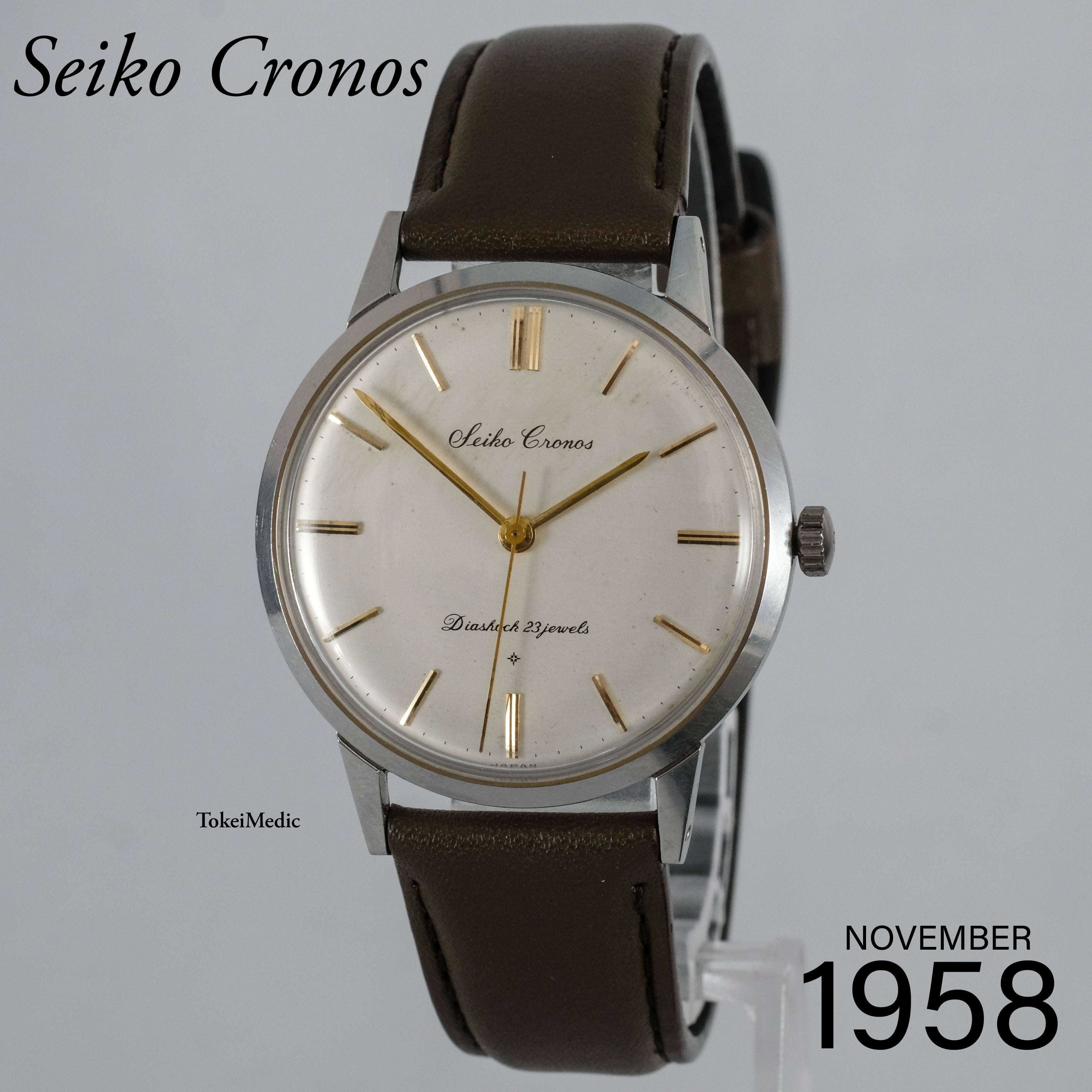 1958 Seiko Cronos J14013 – TokeiMedic