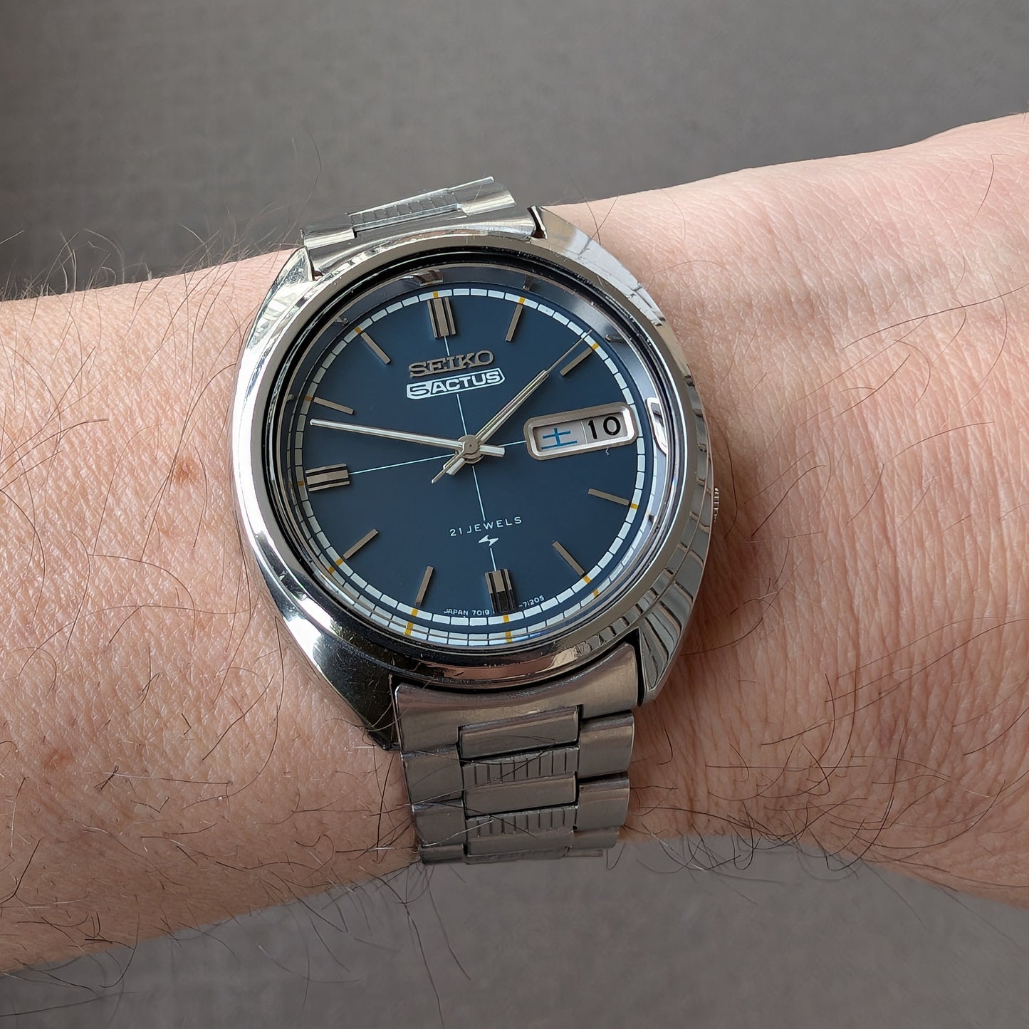 1971 Seiko 5 Actus 7019-7070