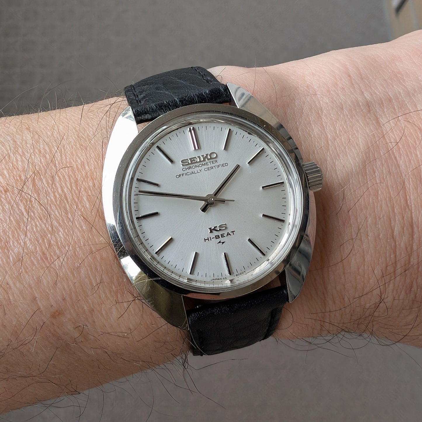 1971 Idemitsu Seiko KS Chronometer Officially Certified 45-8020