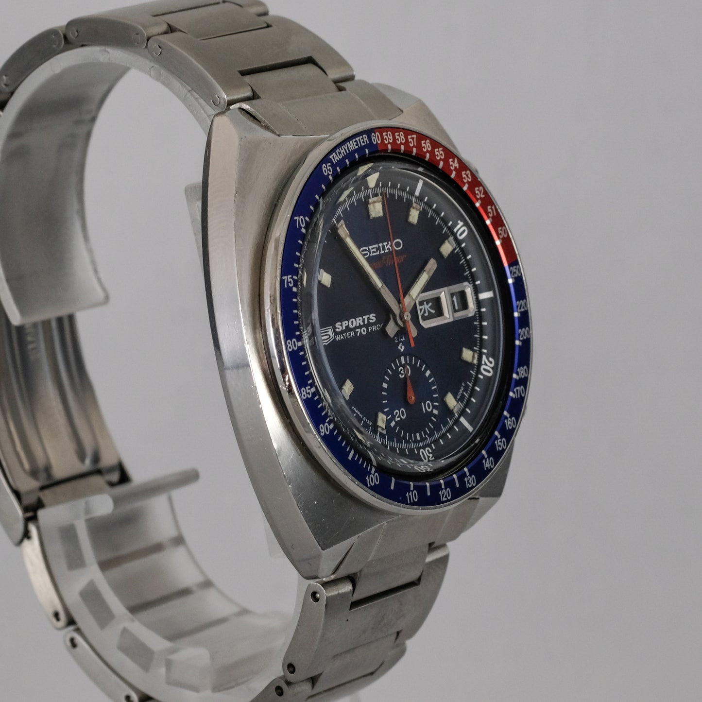 1969 Seiko 5 Sports SpeedTimer "Cervet / Pepsi" 6139-6000