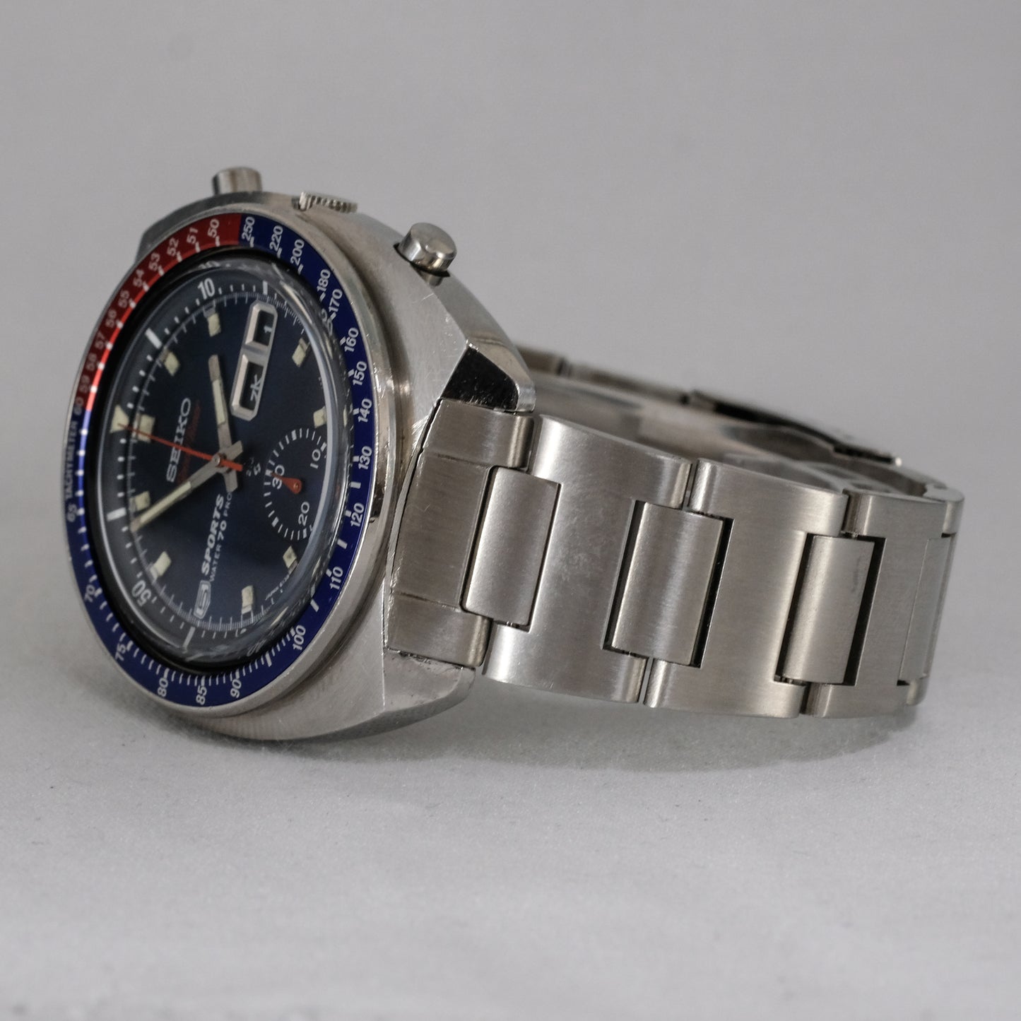 1969 Seiko 5 Sports SpeedTimer "Cervet / Pepsi" 6139-6000