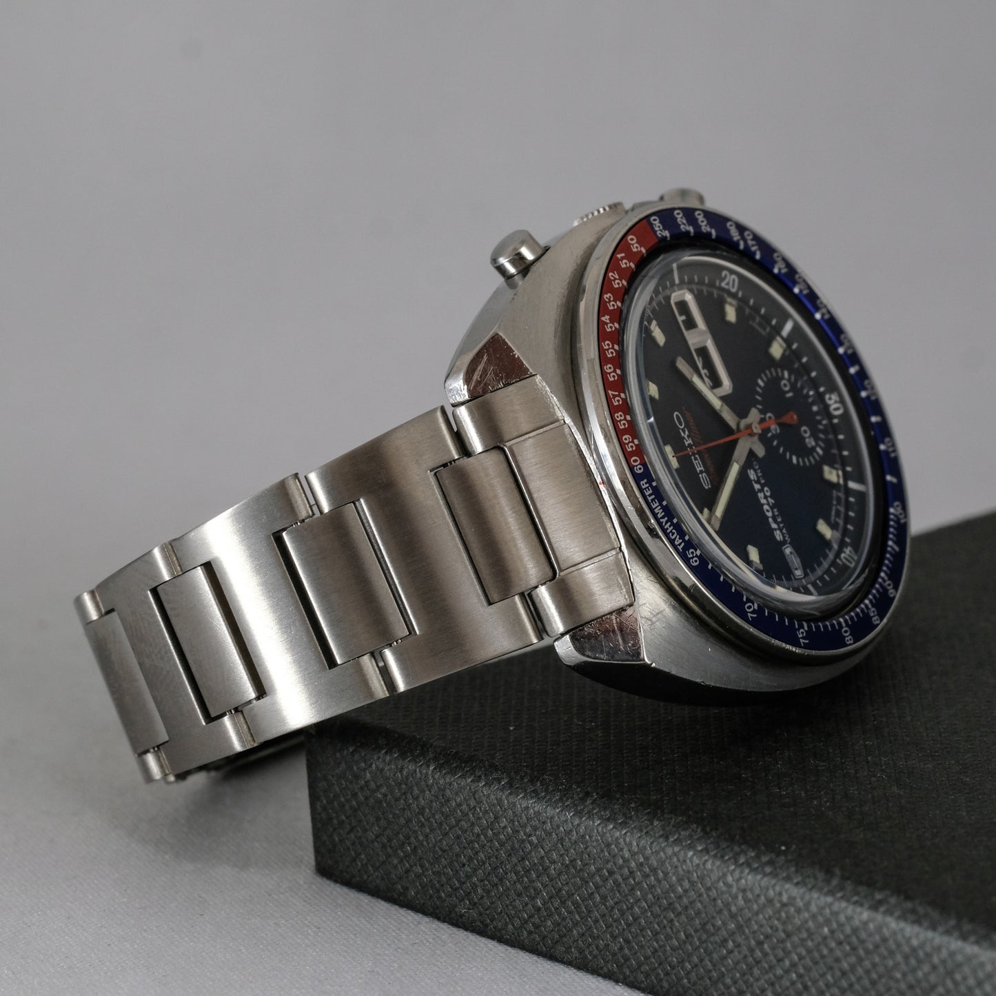 1969 Seiko 5 Sports SpeedTimer "Cervet / Pepsi" 6139-6000
