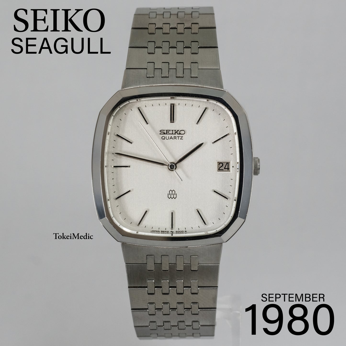 1980 Seiko Seagull Twin Quartz 9642-5000