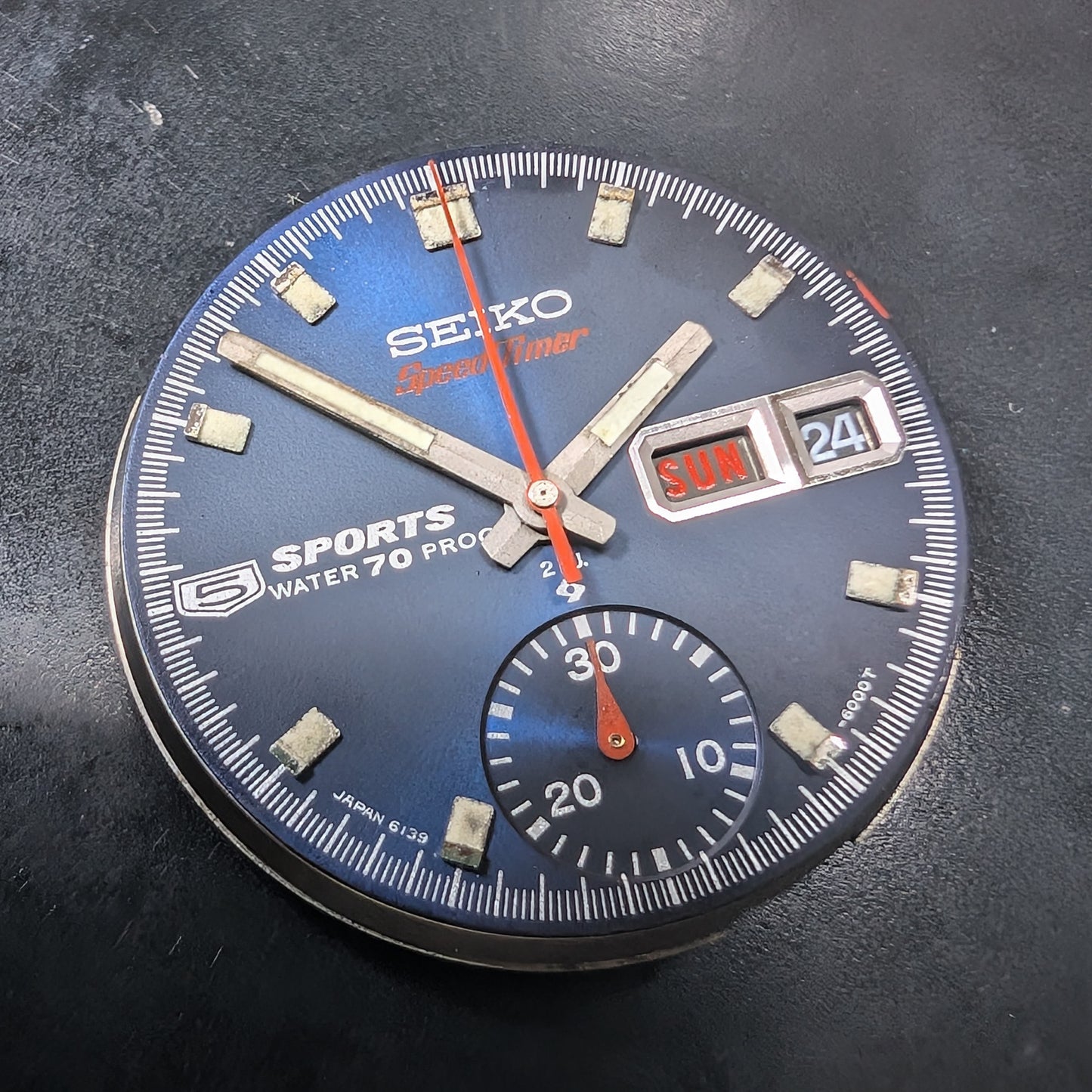 1969 Seiko 5 Sports SpeedTimer "Cervet / Pepsi" 6139-6000