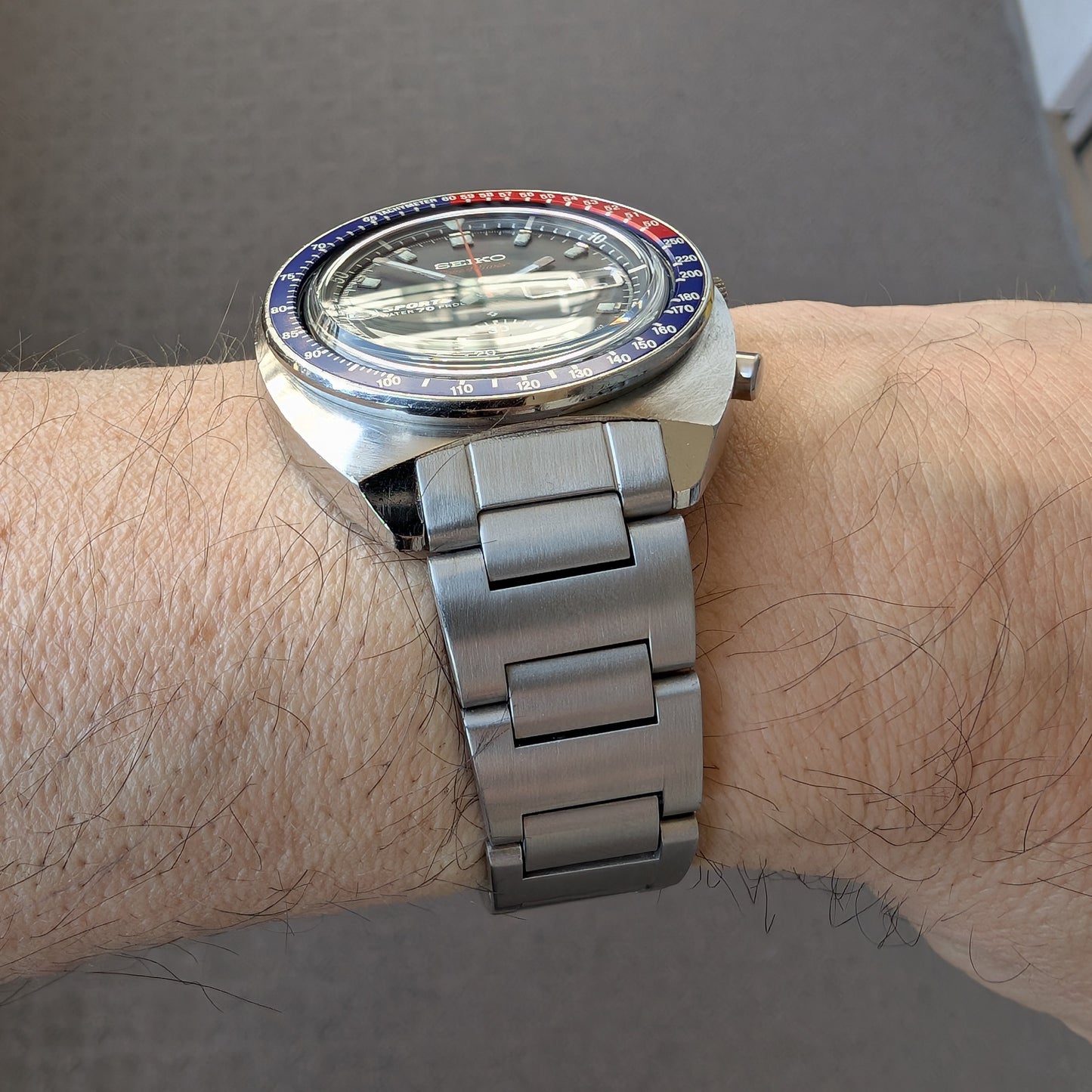 1969 Seiko 5 Sports SpeedTimer "Cervet / Pepsi" 6139-6000