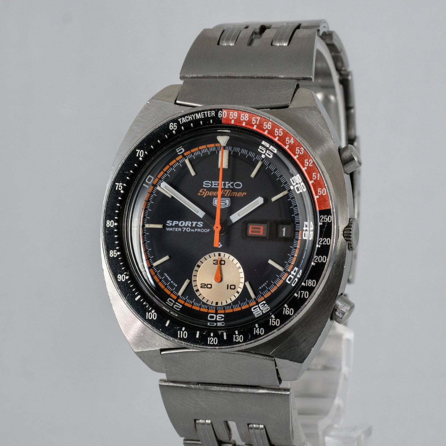 1970 Seiko 5 Sports SpeedTimer "Coke" 6139-6030