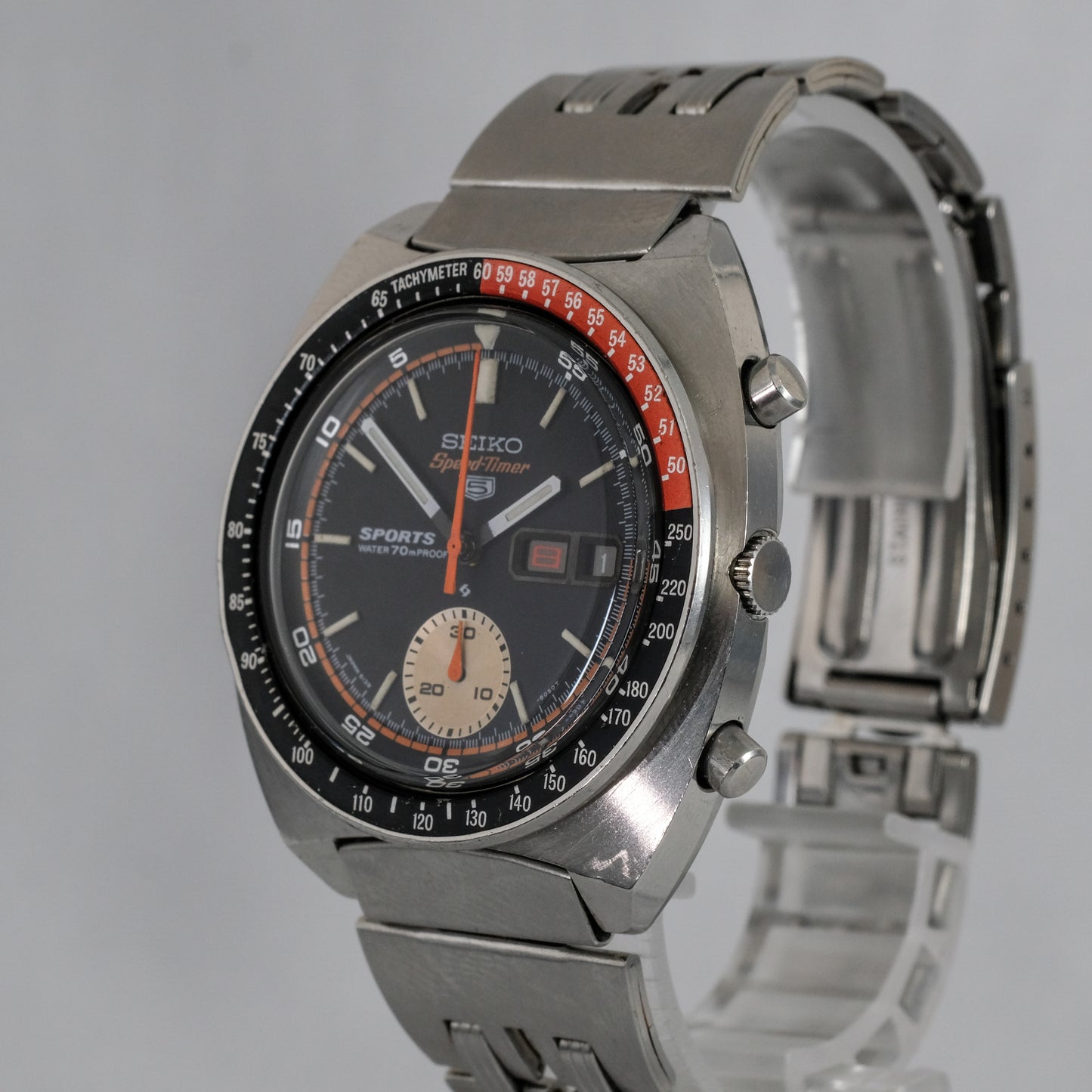 1970 Seiko 5 Sports SpeedTimer "Coke" 6139-6030