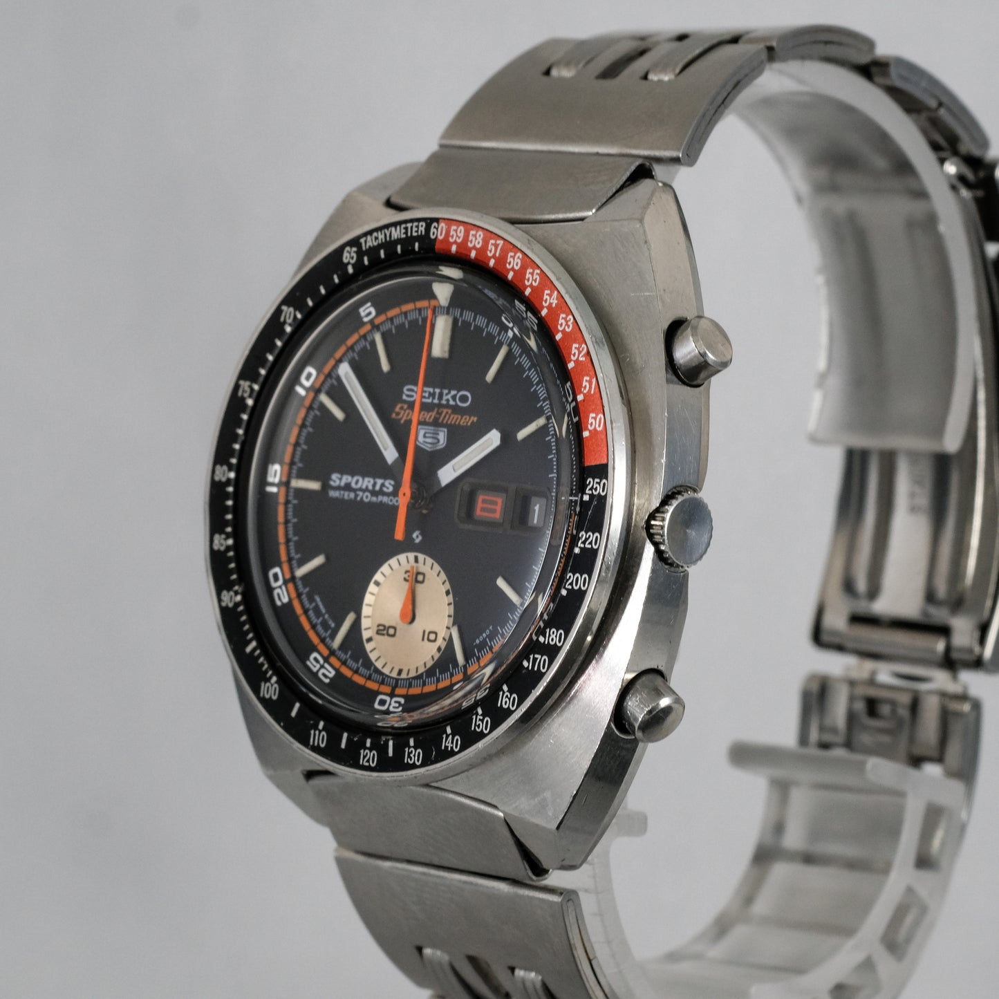 1970 Seiko 5 Sports SpeedTimer "Coke" 6139-6030