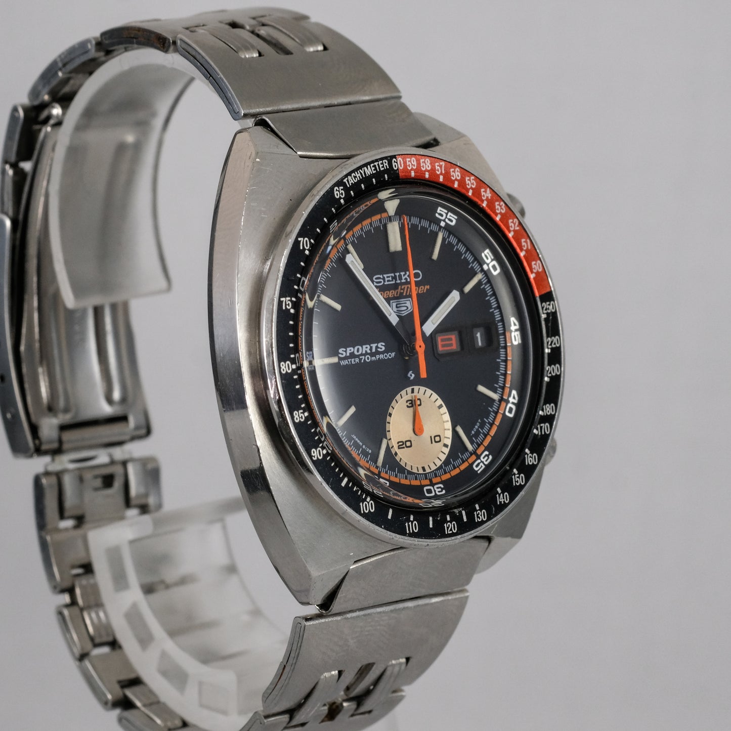 1970 Seiko 5 Sports SpeedTimer "Coke" 6139-6030