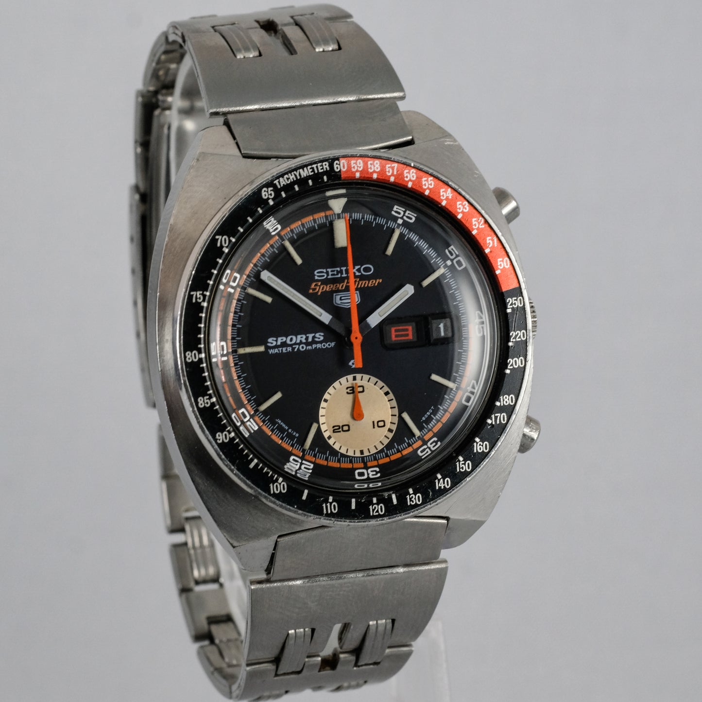 1970 Seiko 5 Sports SpeedTimer "Coke" 6139-6030