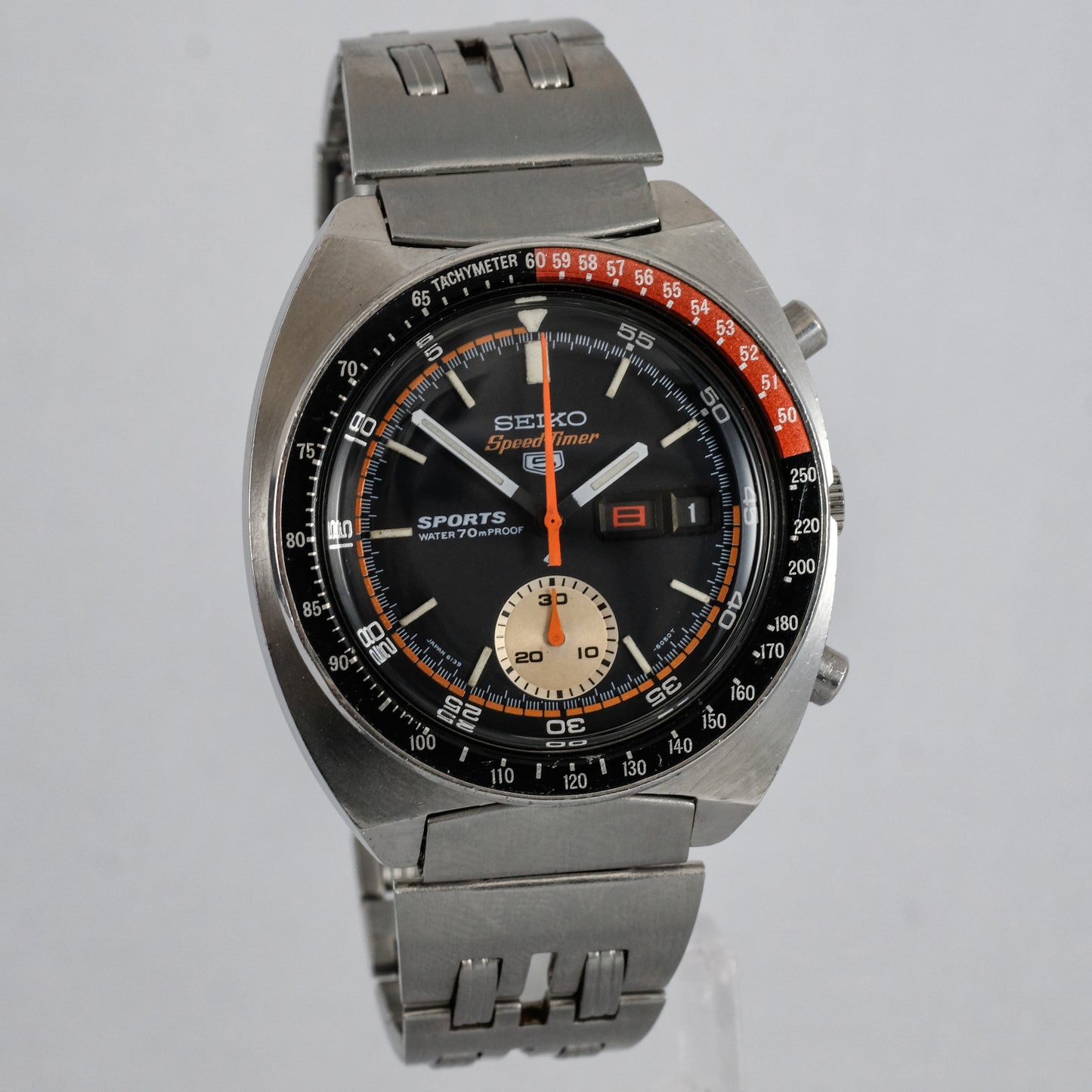 1970 Seiko 5 Sports SpeedTimer "Coke" 6139-6030