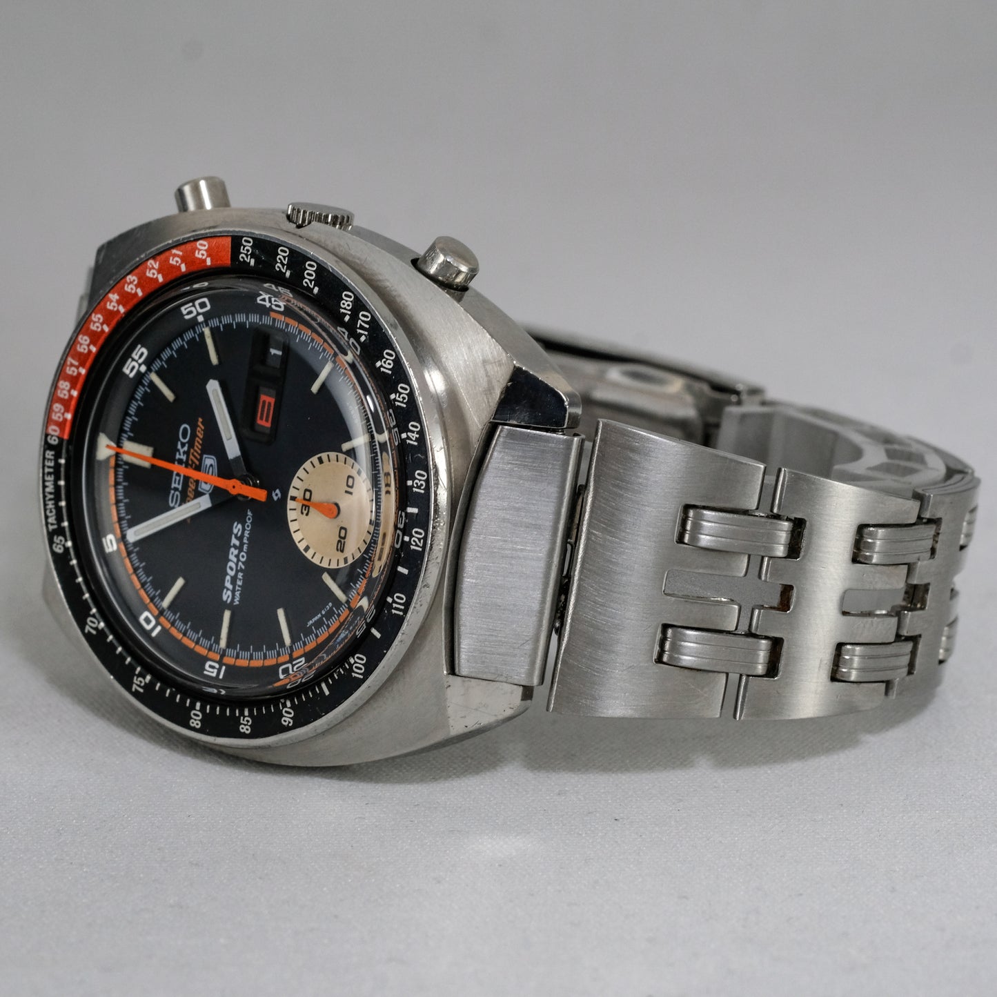 1970 Seiko 5 Sports SpeedTimer "Coke" 6139-6030