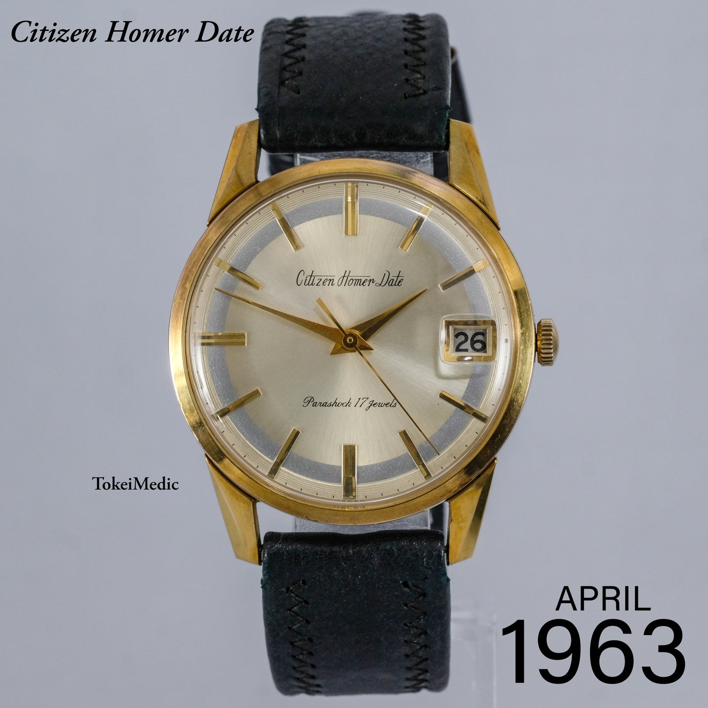 1963 Citizen Homer Date HD514301