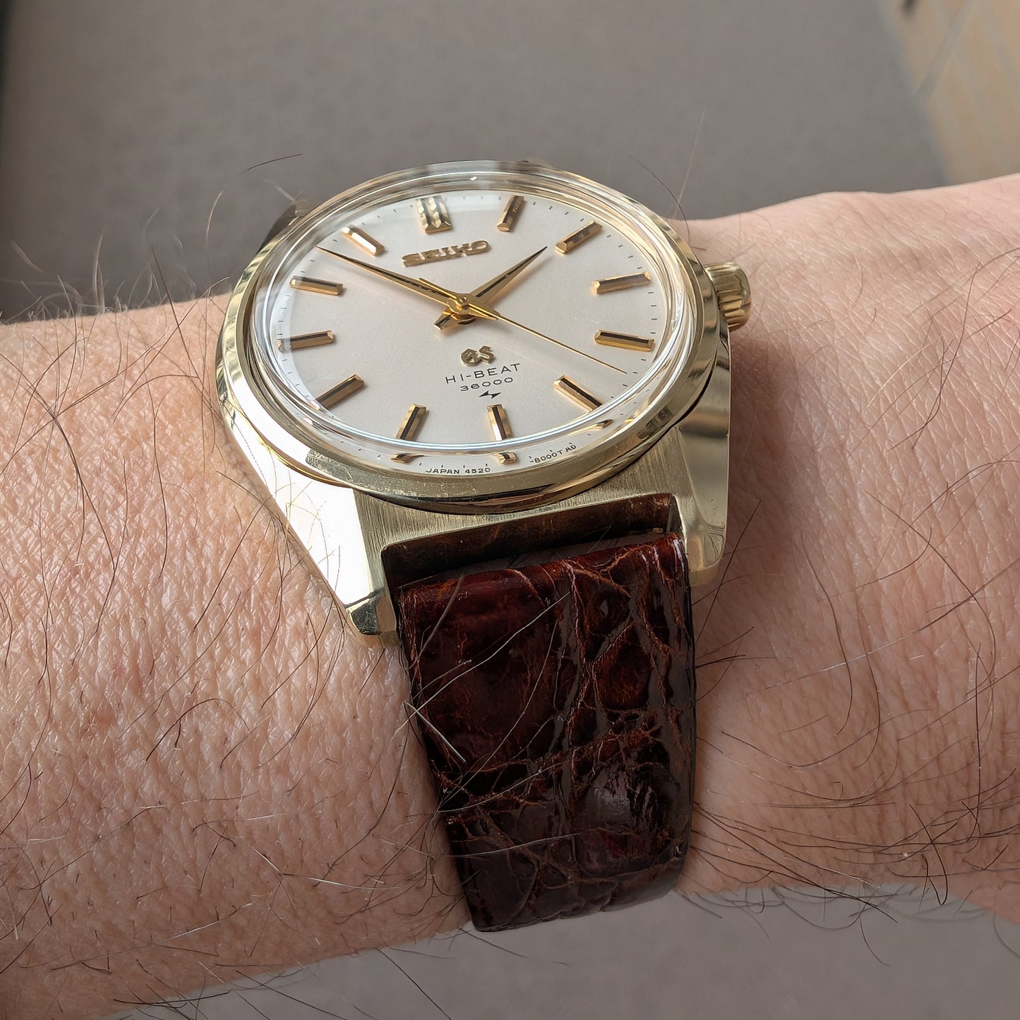 1968 Seiko GS 4520-8000 Cap Gold