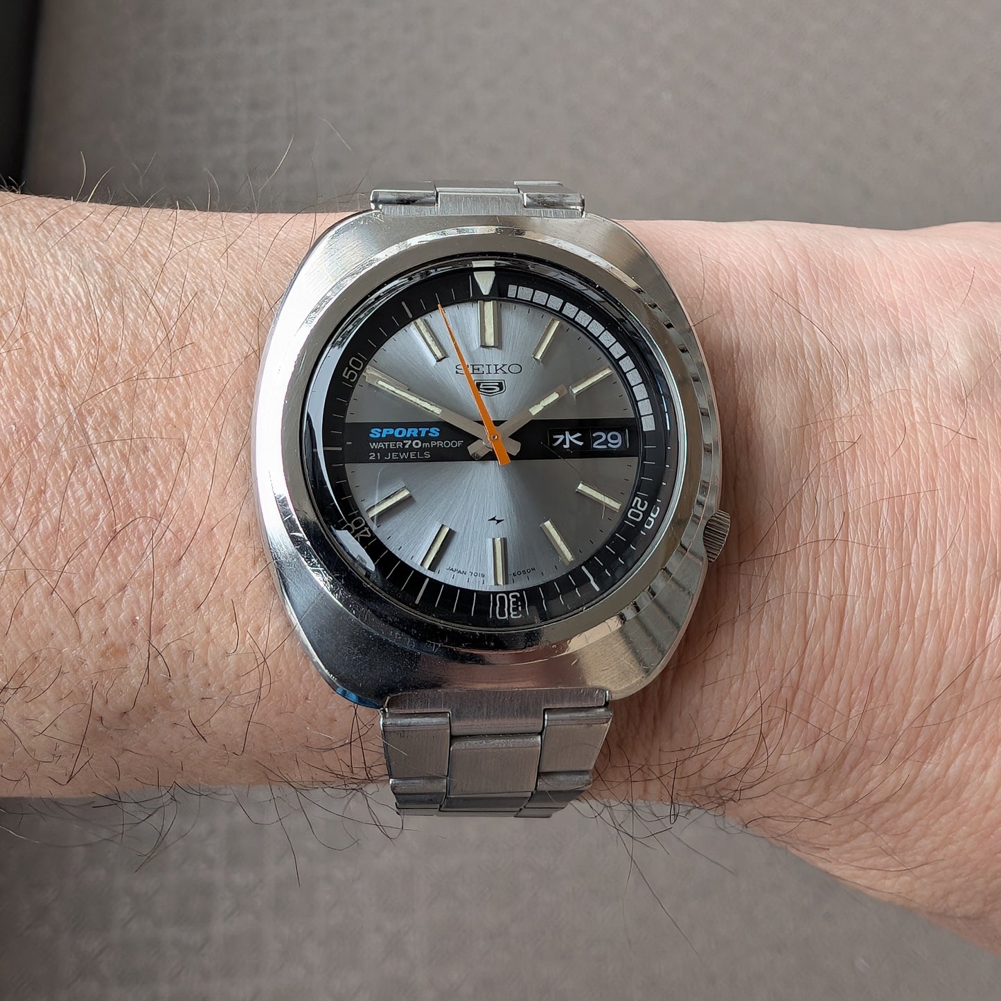 1970 Seiko 5 Sports 7019-6030