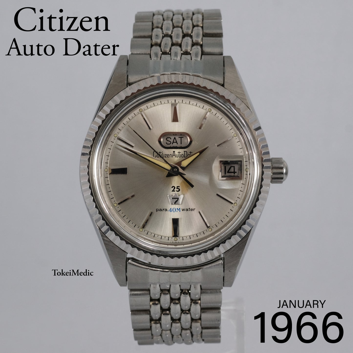 1966 Citizen Auto Dater Jet ADSS1404-Y