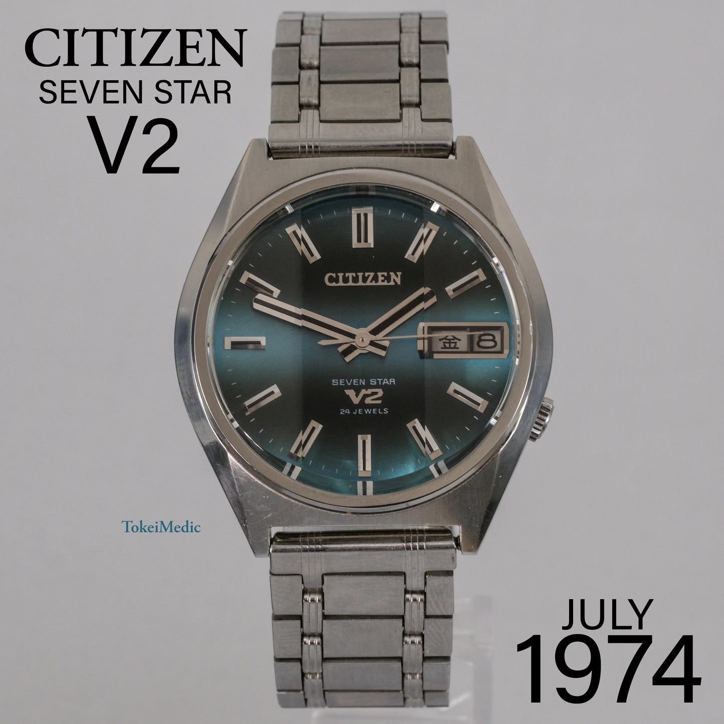 1974 Citizen Seven Star V2 4-770838 Y