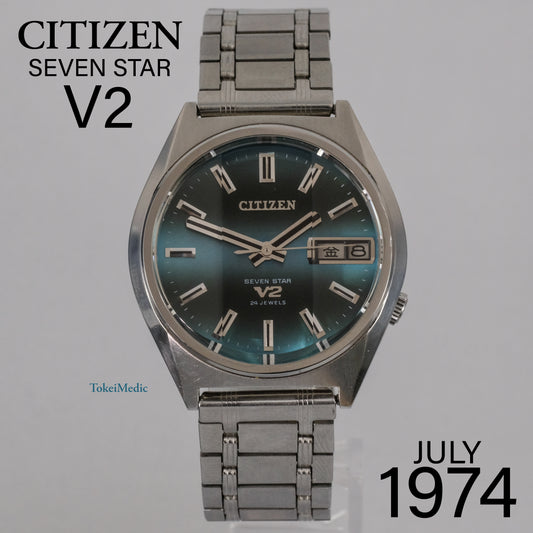 1974 Citizen Seven Star V2 4-770838 Y
