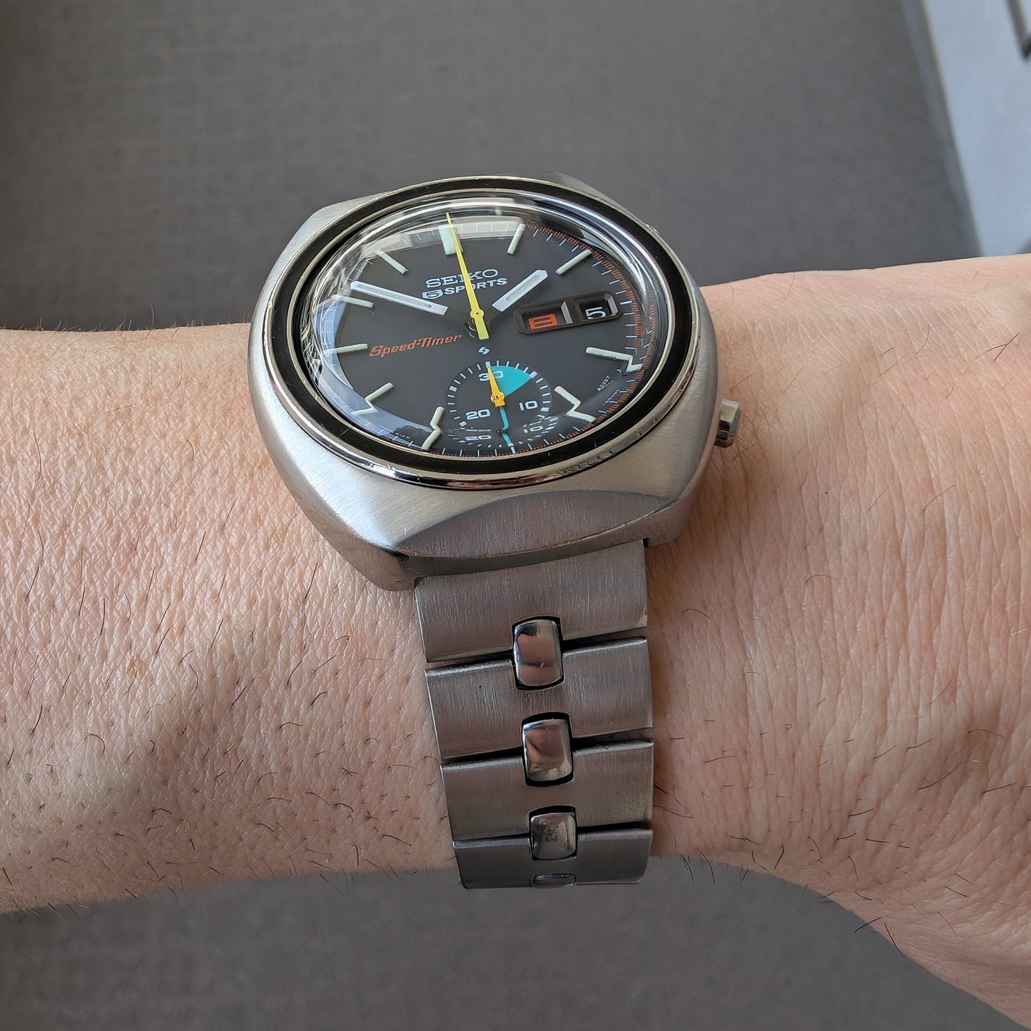 1971 Seiko 5 Sports SpeedTimer 6139-8002