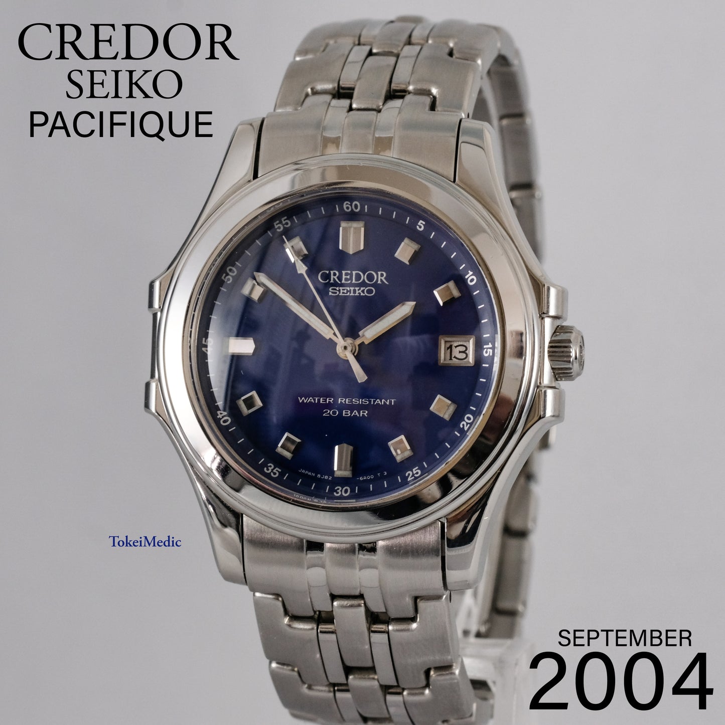 2004 Credor Seiko Pacifique 8J82-6A00