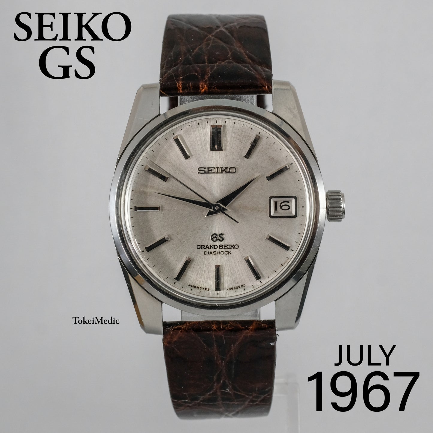 1967 Seiko GS Grand Seiko 5722-9991