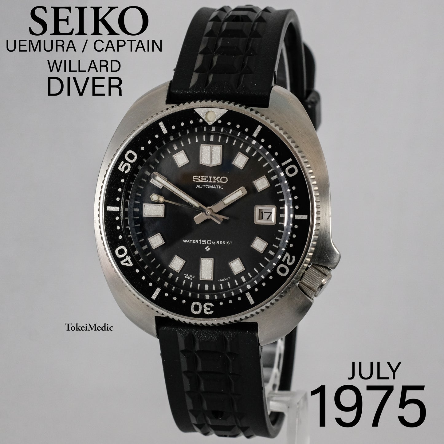 1975 Seiko "Captain Willard" 6105-8110