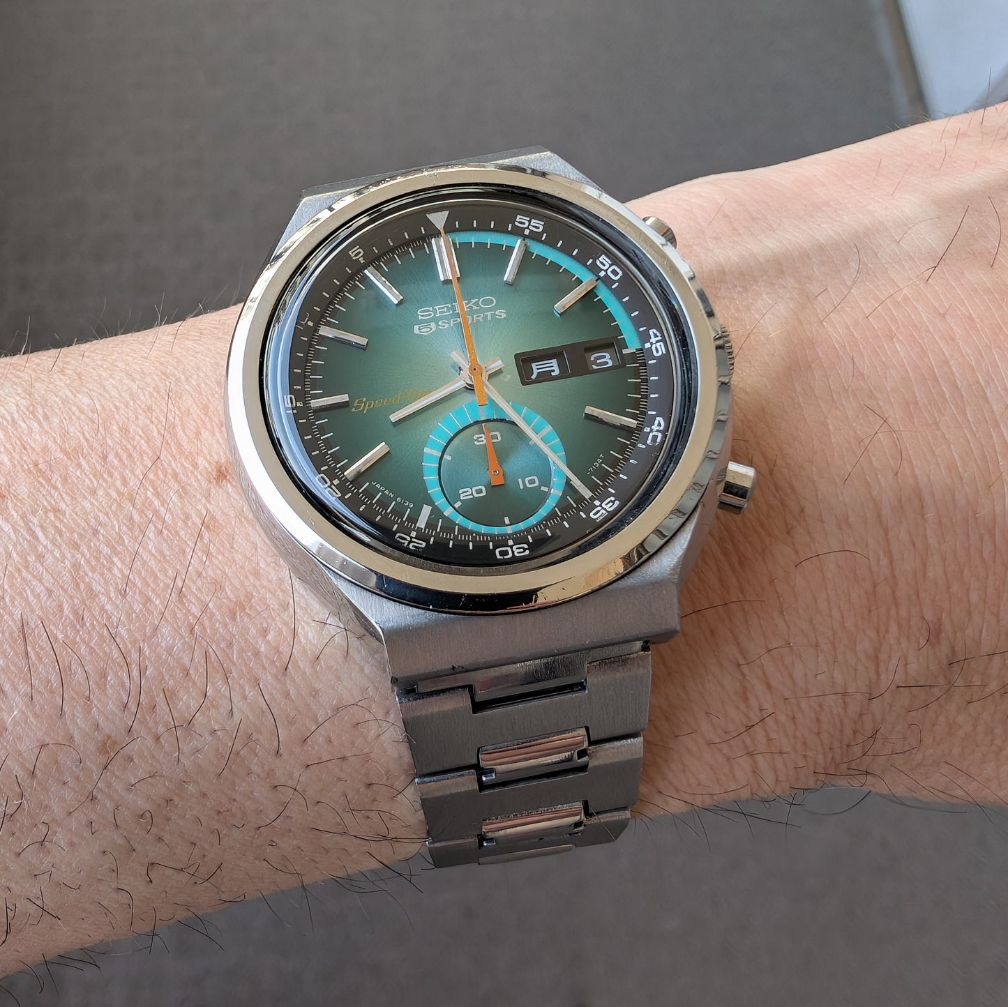 1975 Seiko 5 Sports SpeedTimer 6139-7060