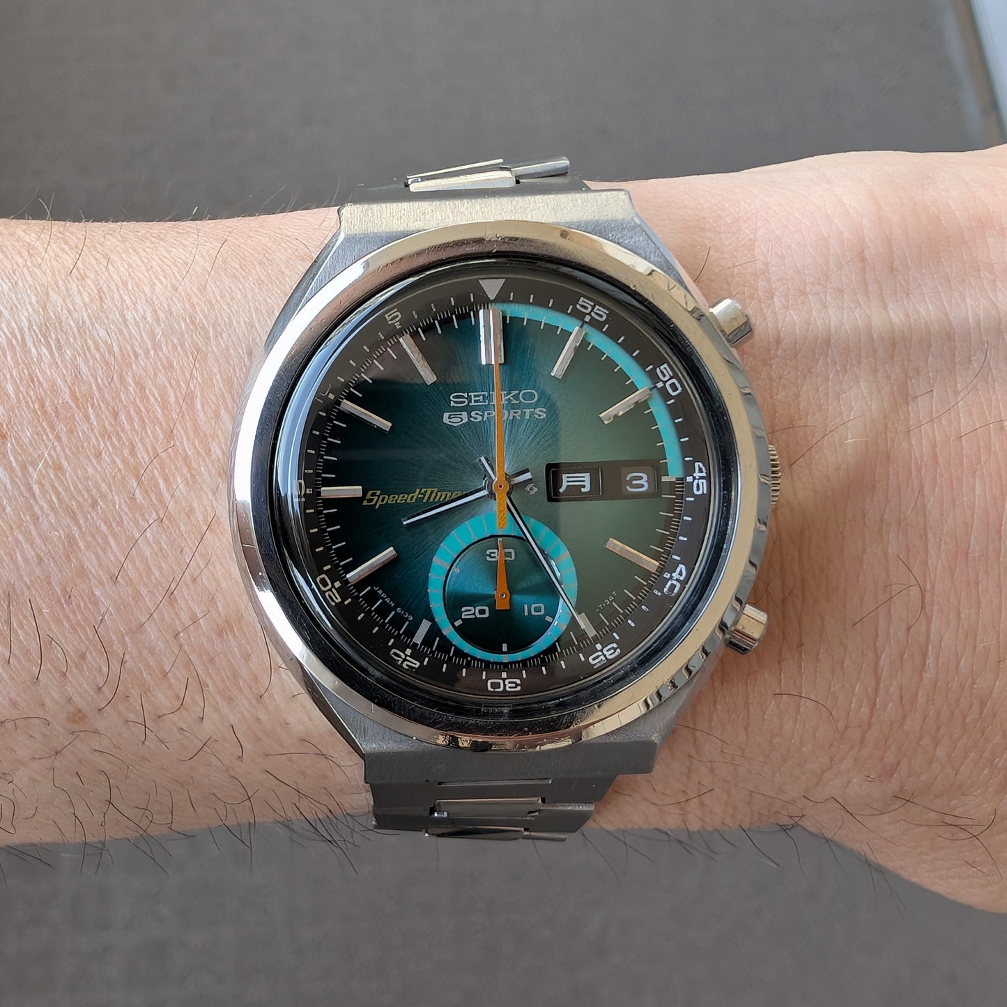 1975 Seiko 5 Sports SpeedTimer 6139-7060