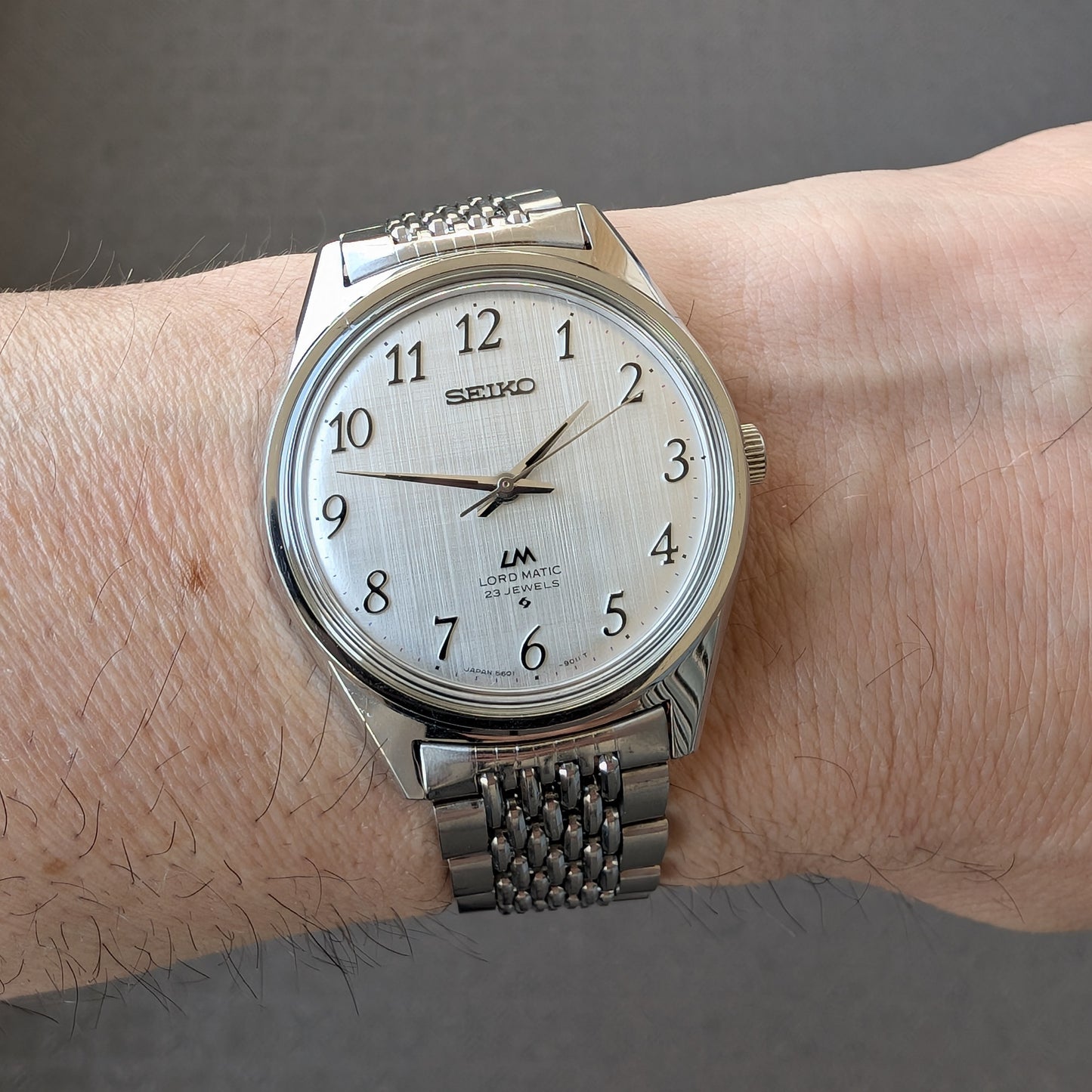 1976 Seiko LM Lord Matic 5601-9000