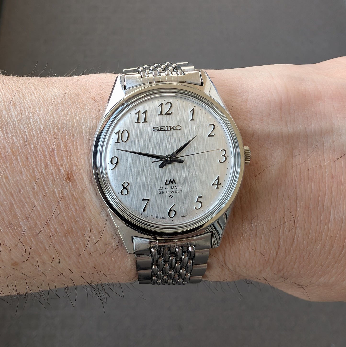 1976 Seiko LM Lord Matic 5601-9000