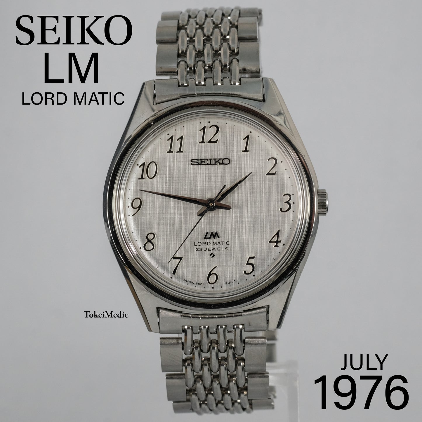 1976 Seiko LM Lord Matic 5601-9000