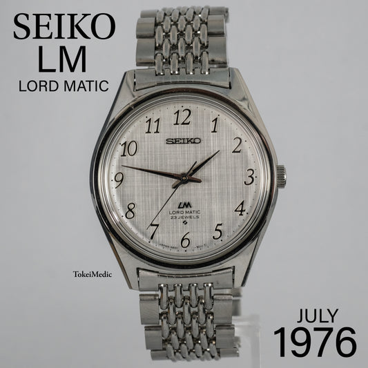 1976 Seiko LM Lord Matic 5601-9000