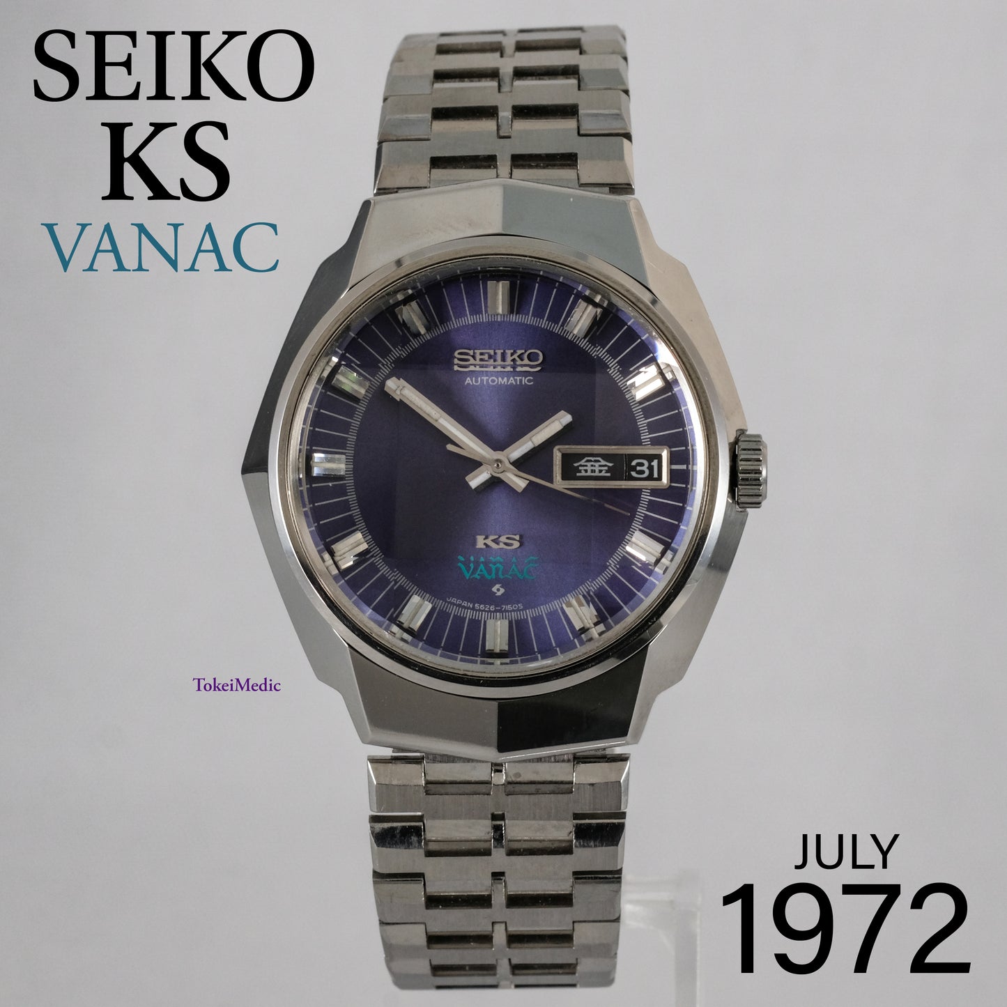 1972 Seiko KS Vanac 5626-7150
