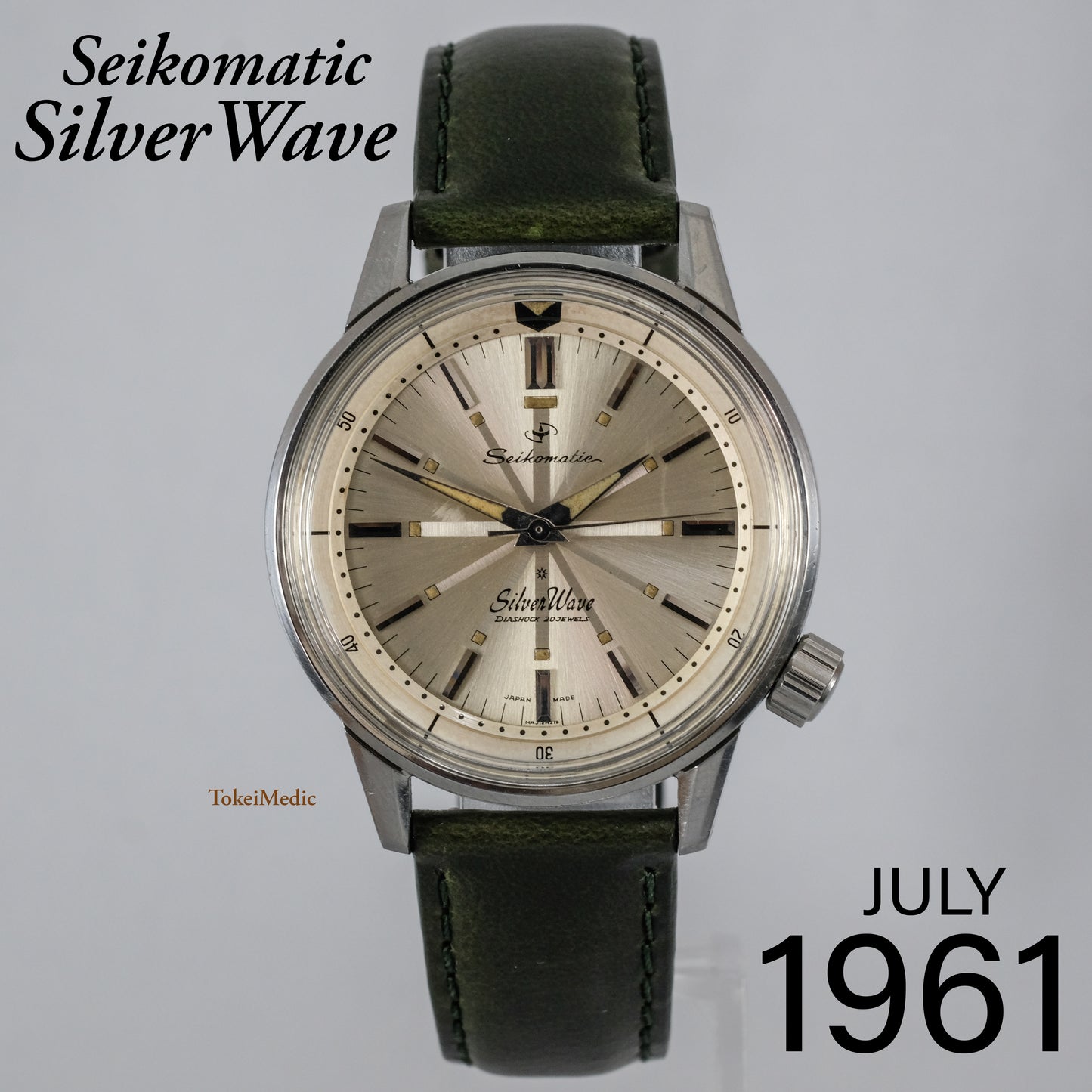 1961 Seikomatic SilverWave J12082