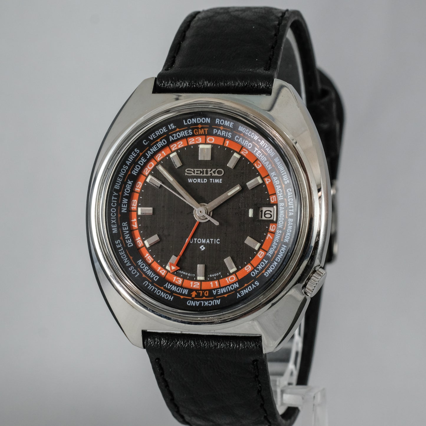 1972 Seiko World Time 6117-6400