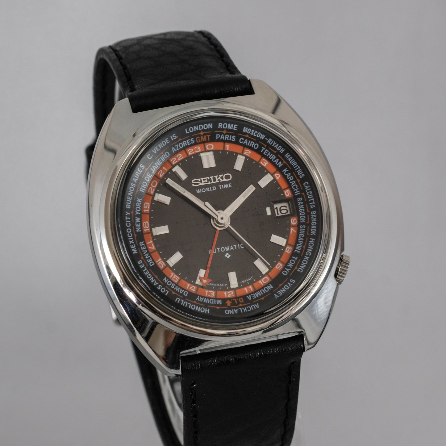 1972 Seiko World Time 6117-6400