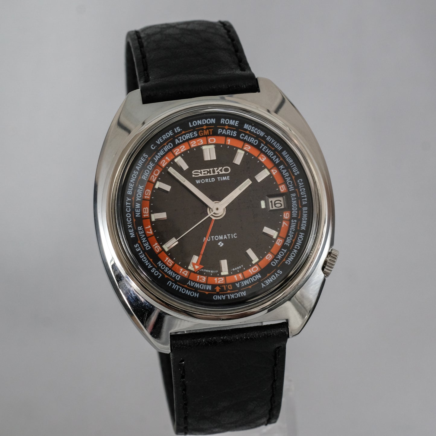 1972 Seiko World Time 6117-6400