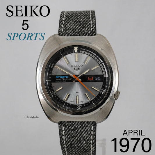 1970 Seiko 5 Sports 7019-6030