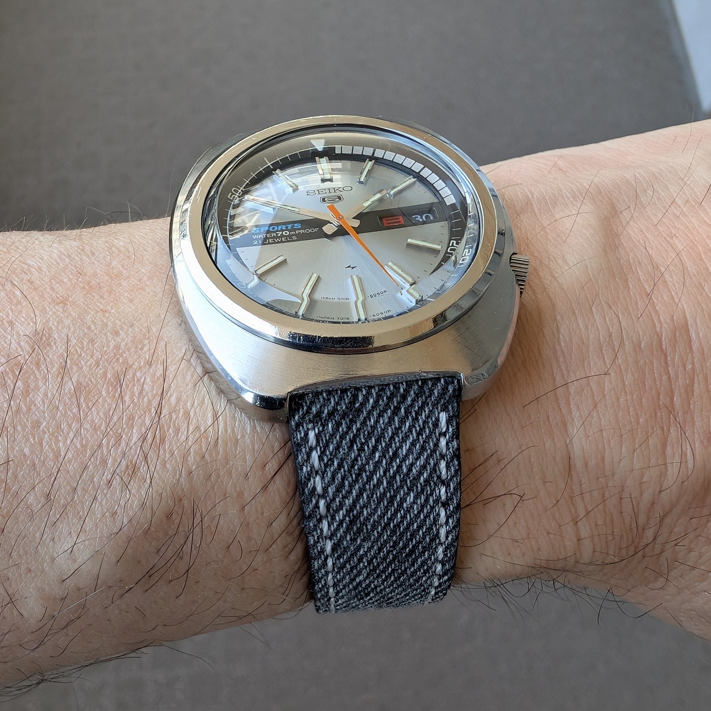 1970 Seiko 5 Sports 7019-6030