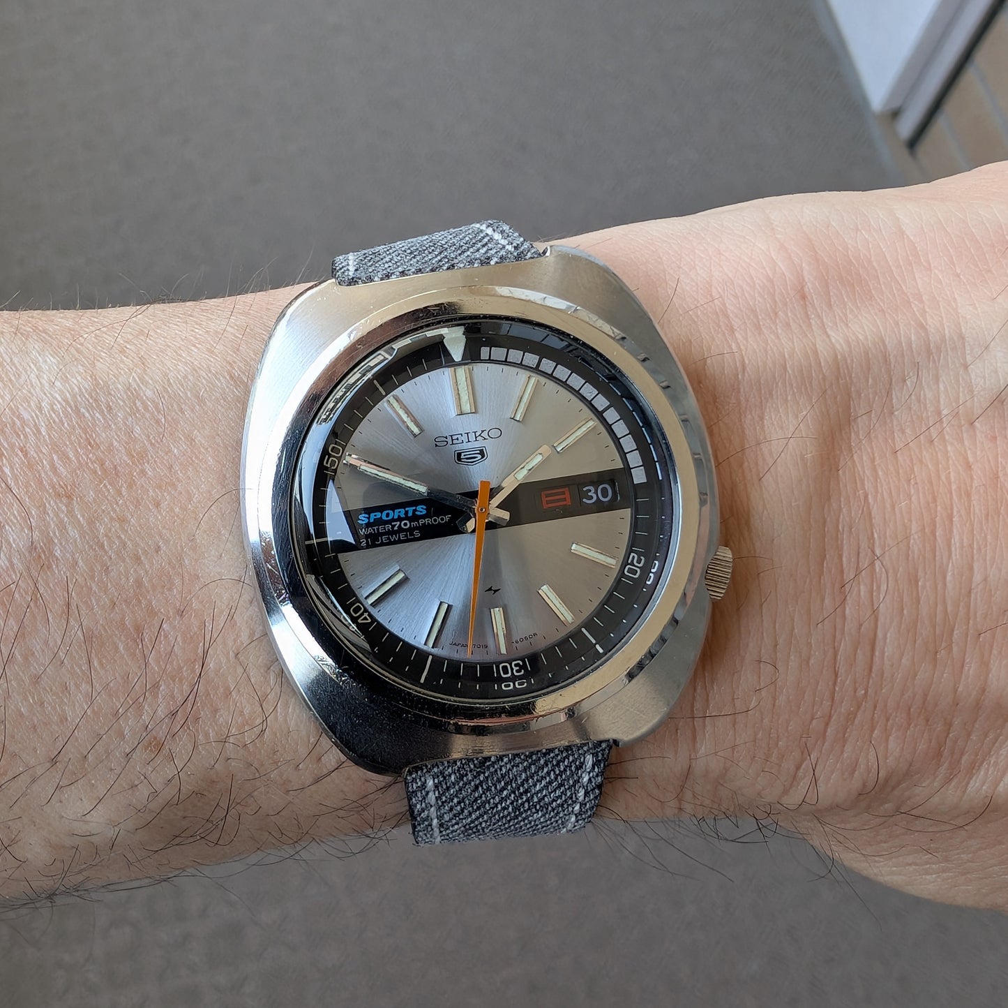 1970 Seiko 5 Sports 7019-6030