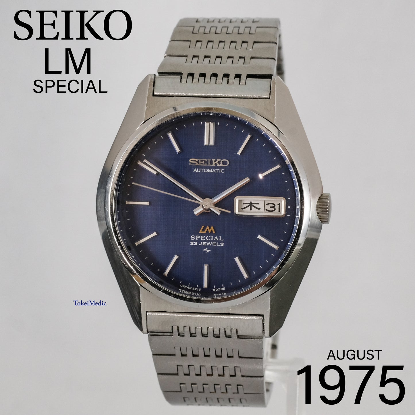 1975 Seiko LM Special 5216-8020 l
