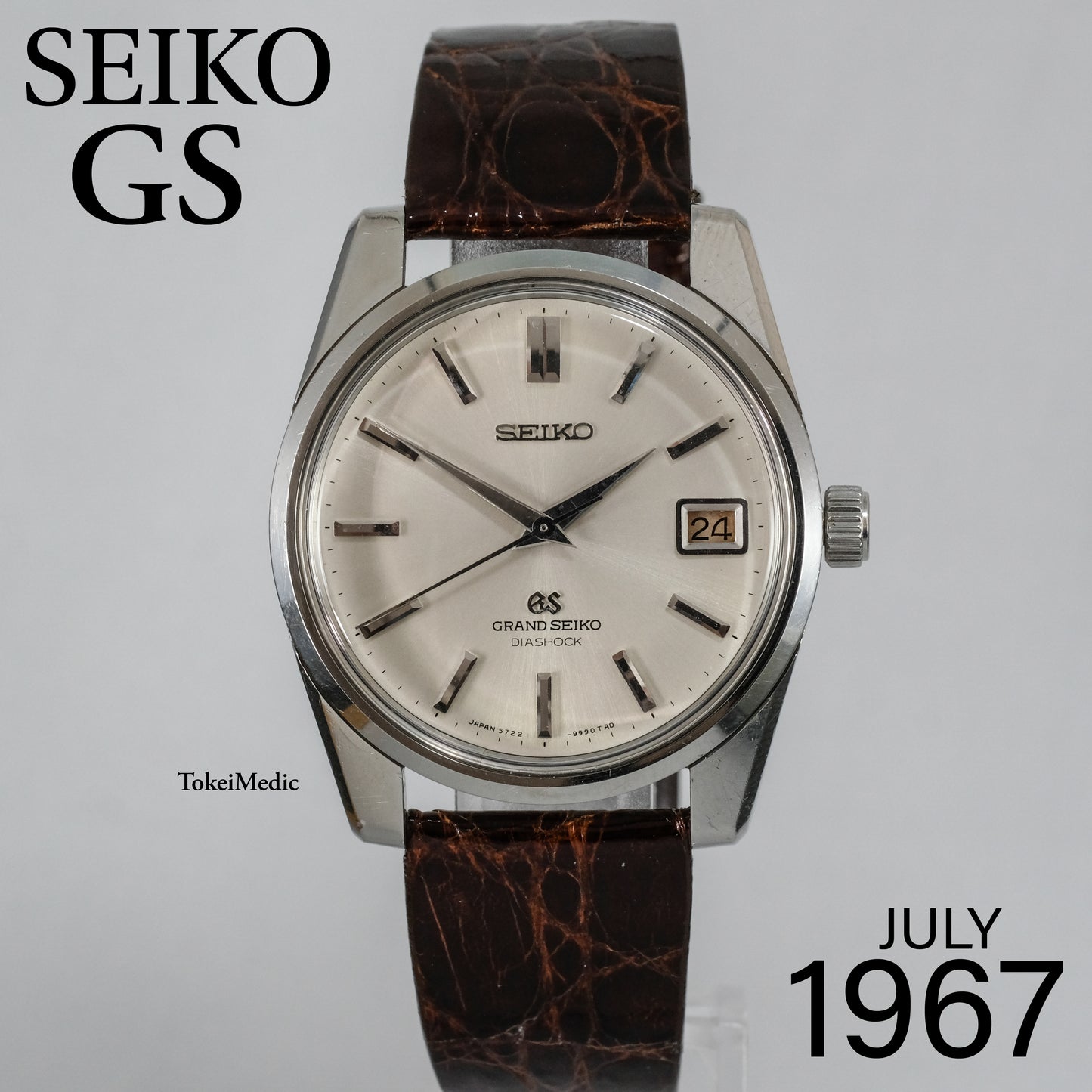 1967 Seiko GS Grand Seiko 5722-9991