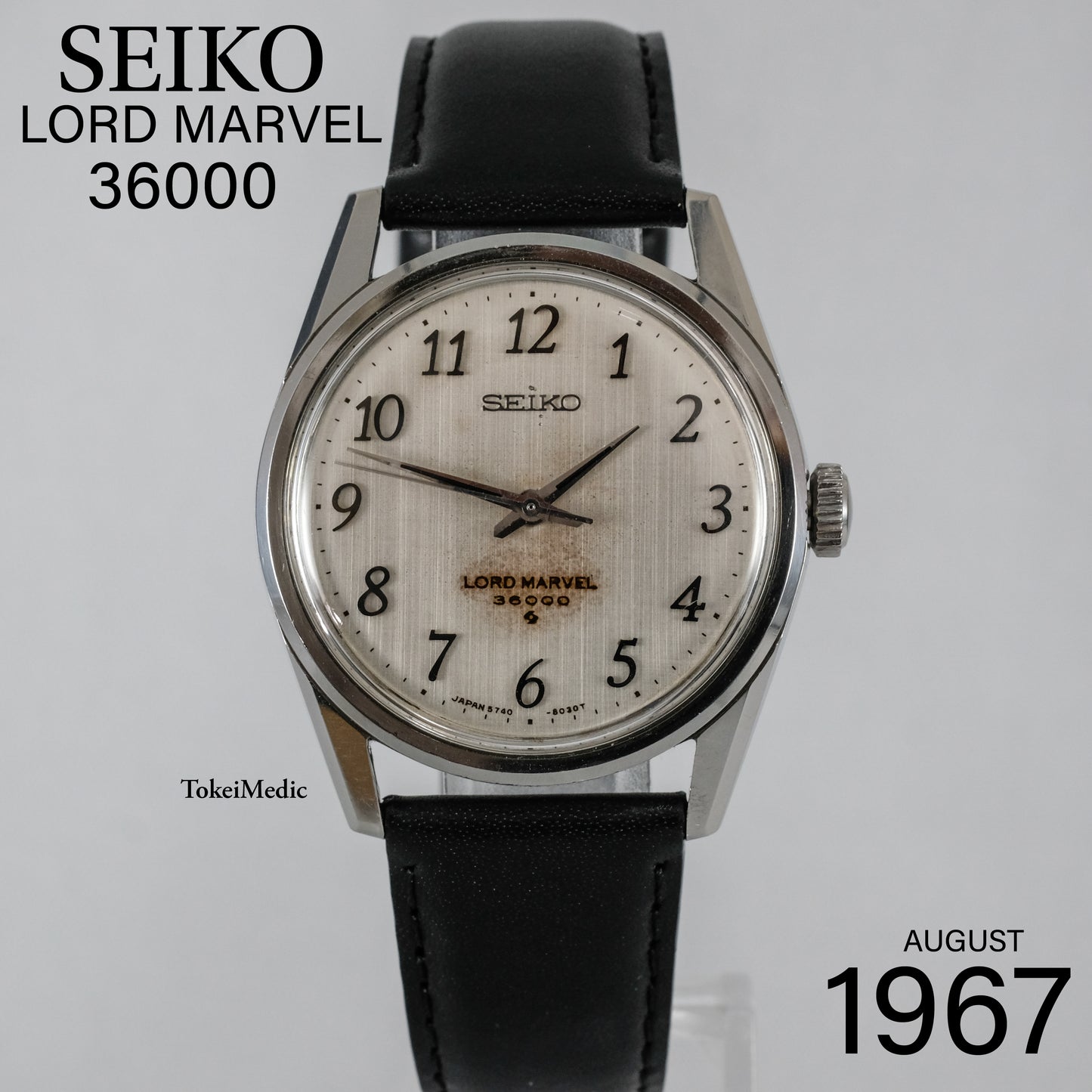 1967 Seiko Lord Marvel 36000 5740-8000