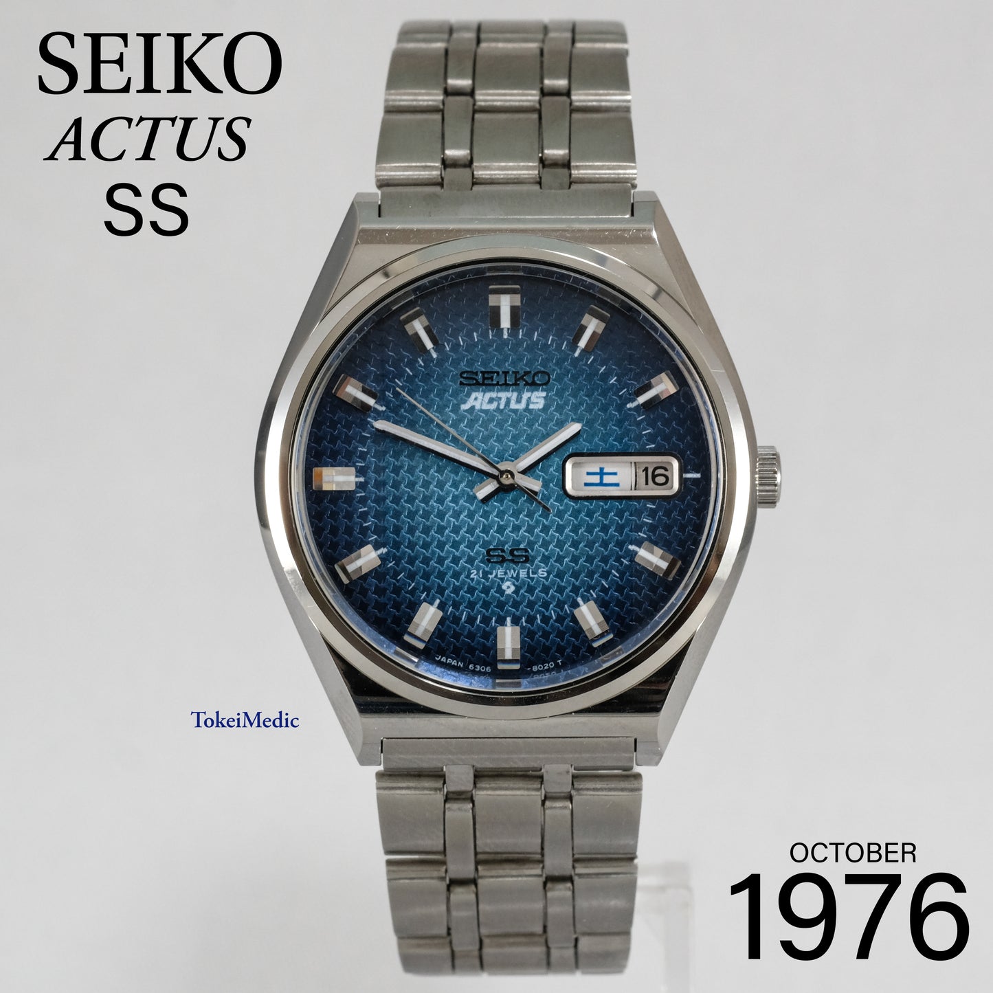 1976 Seiko Actus SS 6306-8030