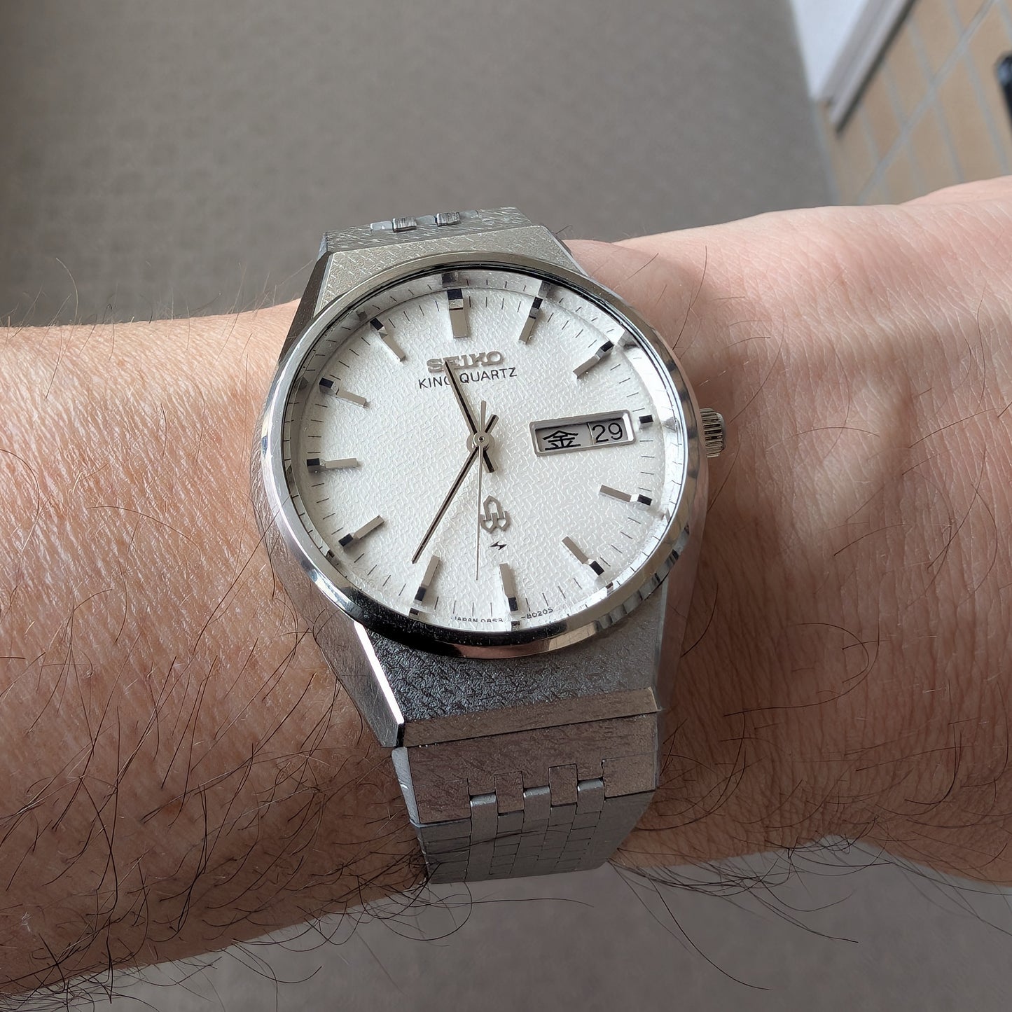 1976 Seiko King Quartz 0853-8025
