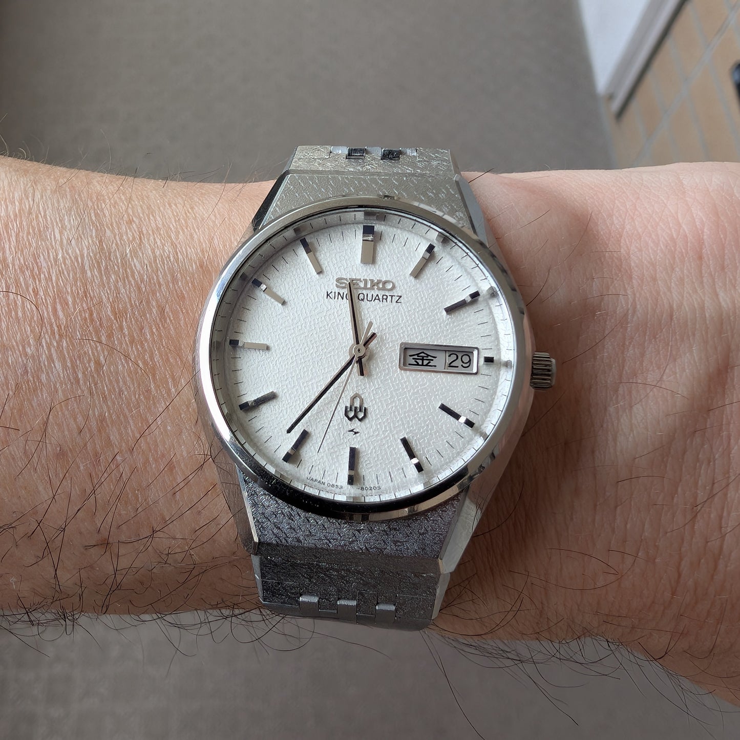 1976 Seiko King Quartz 0853-8025