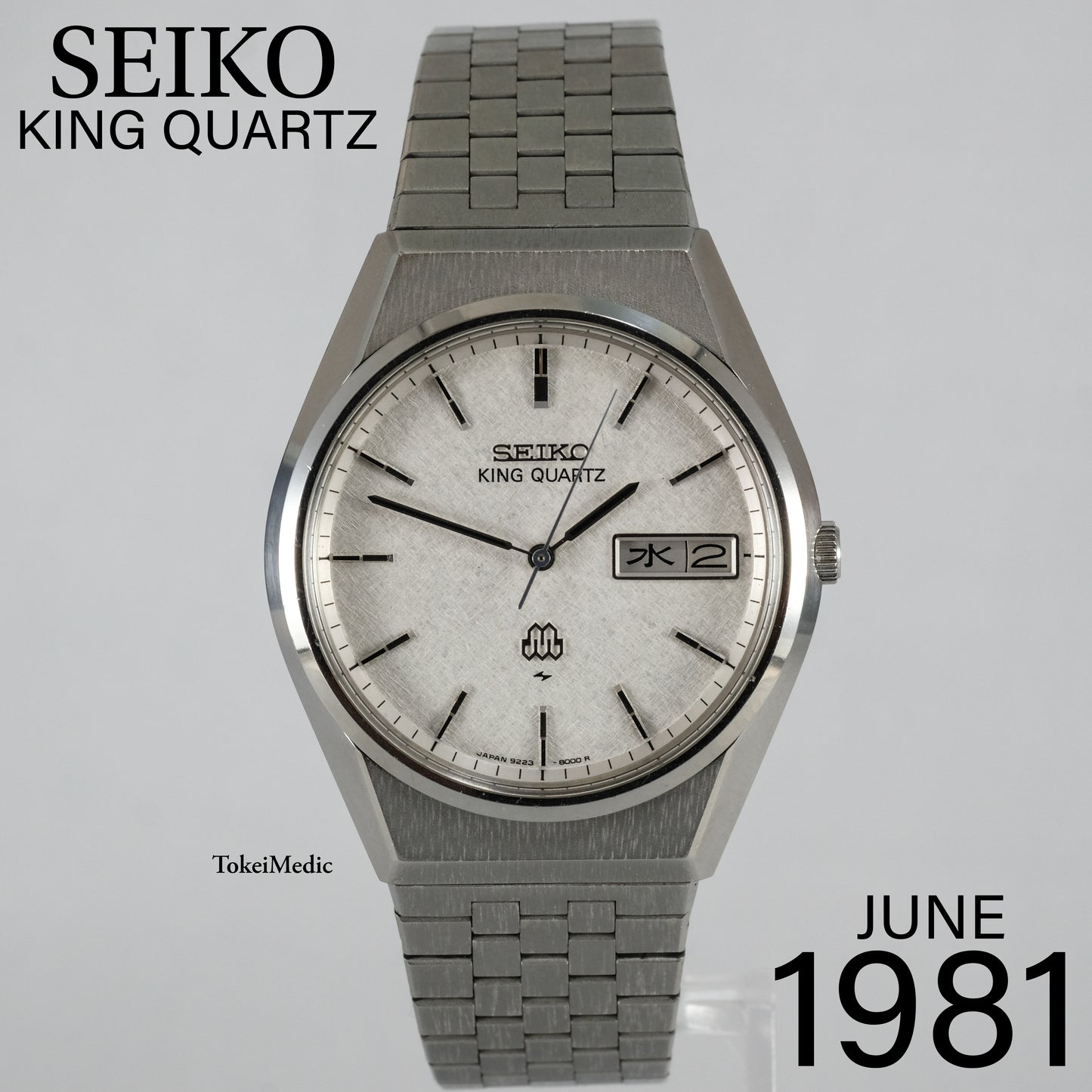 1981 Seiko King Quartz 9223-8000