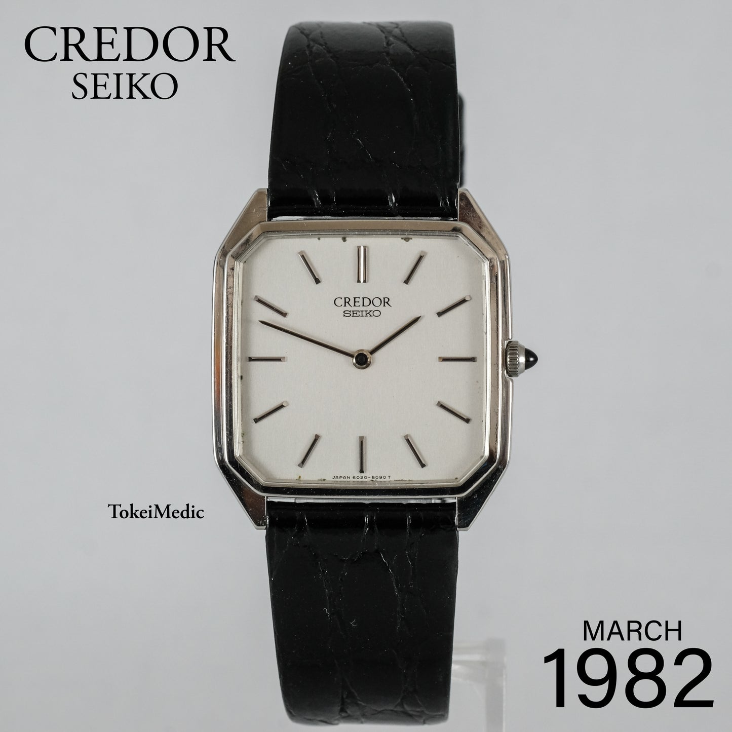 1982 Credor Seiko 6020-5080