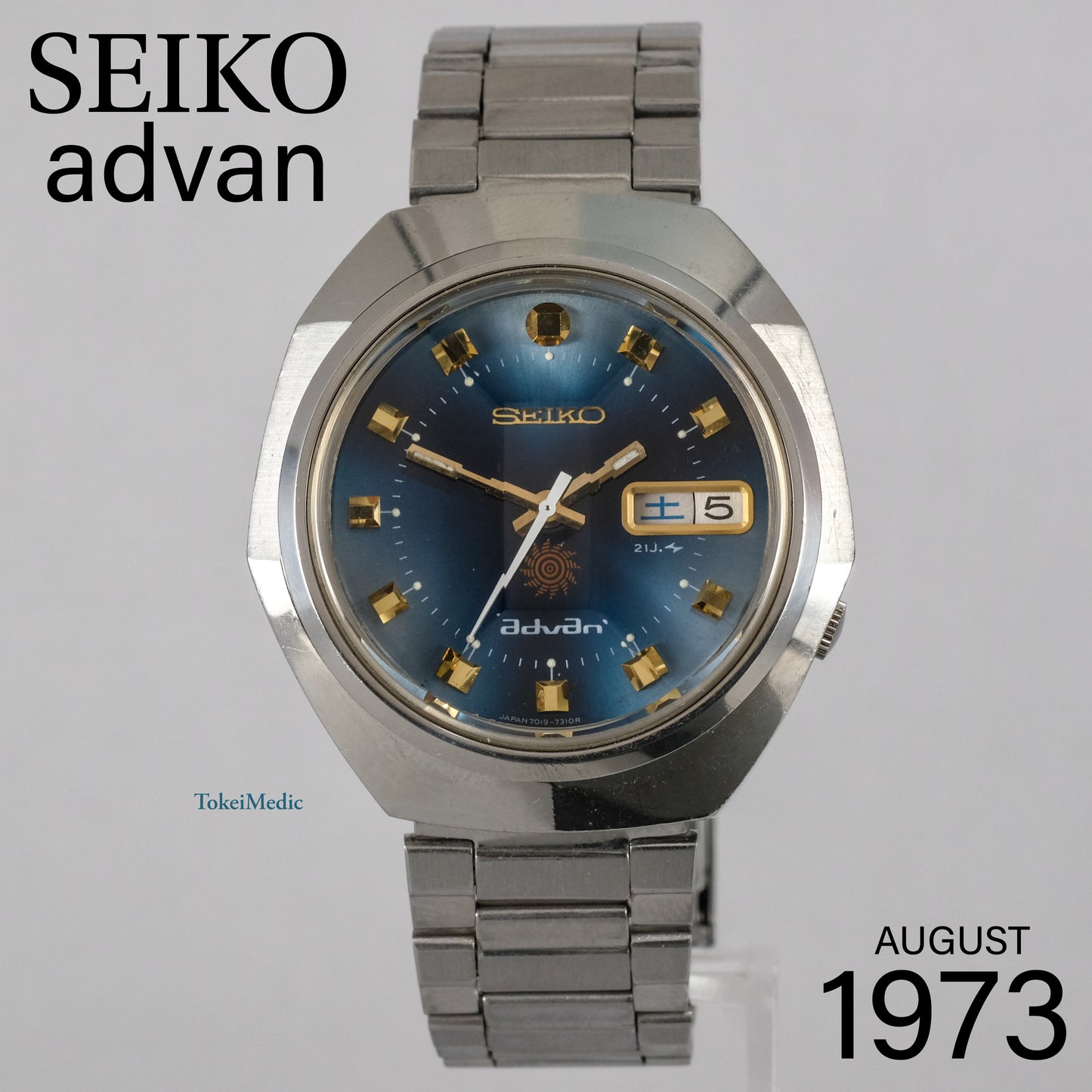 1973 Seiko Advan 7019-7240